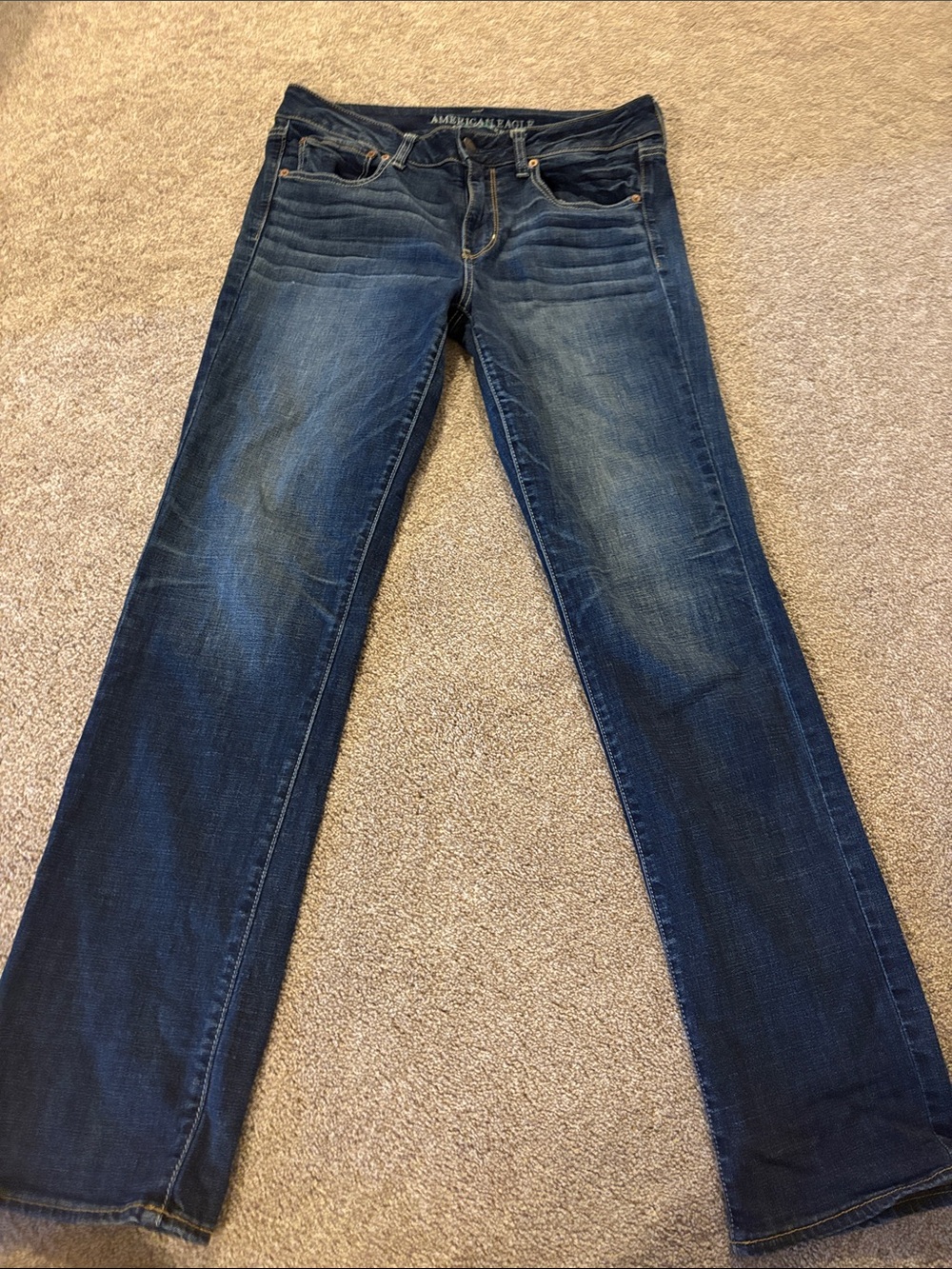American Eagle Outfitters Women's Bootcut Dark Blue Jeans